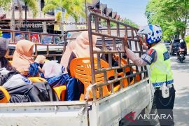 Jasa Raharja imbau warga di Aceh tidak mudik naik mobil barang