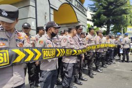 Kapolresta Bandarlampung apresiasi buruh sampaikan tuntutan dengan tertib