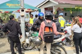 Polres Simalungun tertibkan knalpot bising di Parapat