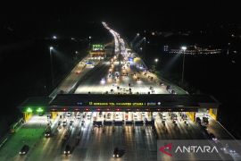 Arus balik Lebaran di Tol Cikampek
