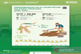 NTP Sultra pada April 2023 terendah di wilayah Sulawesi