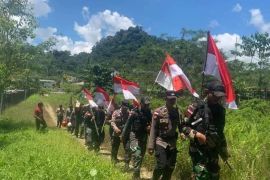 TNI-Polri lakukan patroli cegah kegiatan ilegal di perbatasan Indonesia