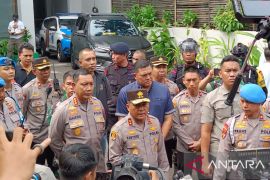 Jenazah pelaku penembakan Kantor MUI Pusat dibawa ke RS Polri untuk diautopsi