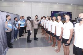 54 peserta calon taruna dan taruni Akpol lulus kesehatan