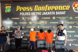 Polisi amankan tiga pelaku pembacokan di Palmerah