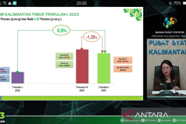 Ekonomi Triwulan I Kaltim tumbuh  6,95 persen