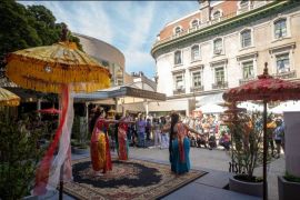 Ribuan warga Amerika ikuti tur budaya di gedung KBRI Washington
