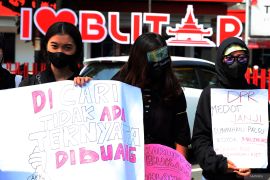 Aksi mahasiswa tuntut pengesahan RUU Perampasan Aset