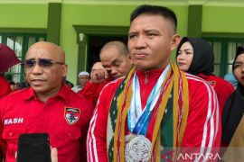 Juara dunia kempo Dirhamsyah sebut berkat doa masyarakat Indonesia