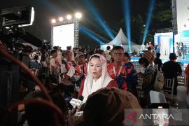 Ketua Umum FPTI Yenny Wahid bahagia capaian medali di IFSC Jakarta melebihi target