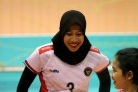 Voli indoor putri Indonesia kalah 0-3 dari Thailand