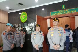 Polisi siagakan 70 personel amankan sidang vonis Teddy Minahasa