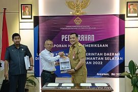 Pemkot Banjarbaru raih opini WTP ke-8 dari BPK RI