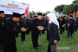 Gubernur Jatim lantik 505 pejabat administrator dan pengawas Pemprov di Grahadi