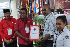KPU Papua terima pendaftaran berkas bacaleg tiga parpol