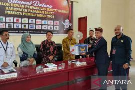 KPU Pasaman Barat terima pendaftaran 40 bakal calon legislatif Partai Nasdem