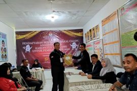 KPU Tabalong terima berkas pendafaran bakal caleg PDI Perjuangan