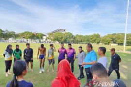 Dispora motivasi atlet  Pelatda PON Sumut