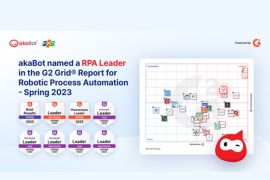 FPT&rsquo;s akaBot Named a RPA Leader in the G2 Grid&reg; Report for Robotic Process Automation | Spring 2023