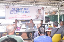 Polda Jambi diskusi bersama nelayan dan pengemudi perahu ketek