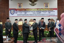 Pemprov Bengkulu raih opini WTP enam kali berturut-turut