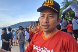 Basarnas fokus pengamanan laut pada Sungailiat Triathlon 2023