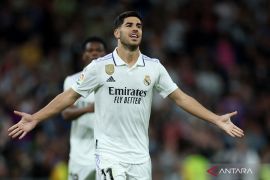Gol tunggal Marco Asensio menangkan Real Madrid atas Getafe