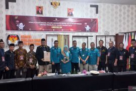 Sesuai nomor urut, Partai Ummat daftarkan 24 caleg ke KPU Bukittinggi