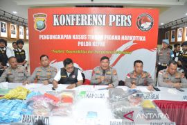 Polda Kepri ungkap tiga kasus peredaran  narkoba dari April hingga Mei
