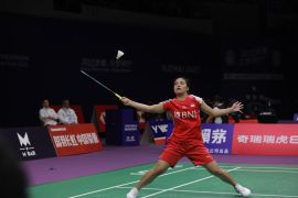 Piala Sudirman 2023 - Indonesia belum terpatahkan hingga partai ketiga lewat Gregoria