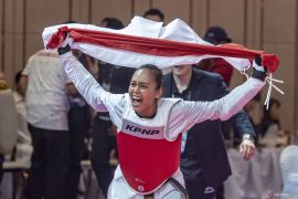 Megawati Tamesti raih emas taekwondo 53 kg SEA Games