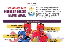 Indonesia borong medali wushu SEA Games 2023