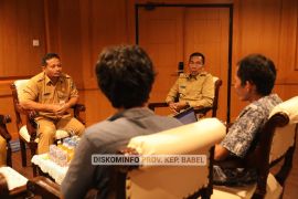 WALHI diskusi soal sumber daya hutan Babel ke Pj Gubernur Suganda