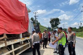 Pengemudi becak di Kampar tewas senggol truk