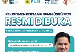 PLN buka 32 lowongan pekerjaan di rekrutmen bersama BUMN 2023