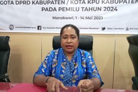 KPU Kabupaten Manokwari verifikasi dokumen bakal caleg dari 18 parpol