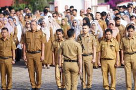 ASN lingkup Pemerintah Kabupaten Solok gelar apel pagi