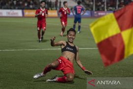 Saktiawan Sinaga ingatkan timnas U-22 tak cepat puas usai raih emas SEA Games
