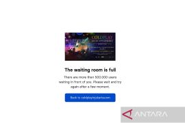 Belum 10 menit, antrean tiket Coldplay Jakarta panjang