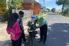 Ratusan pengendara roda dua dan empat di Halmahera Utara terjaring razia