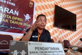 KPU Gorontalo Utara sebut jumlah bakal caleg berpeluang bertambah