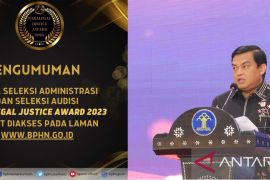 300 kades lolos seleksi Paralegal Justice Award 2023