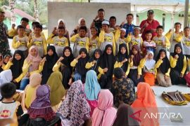 Koramil Piani beri les gratis anak di lingkar tambang Kalsel