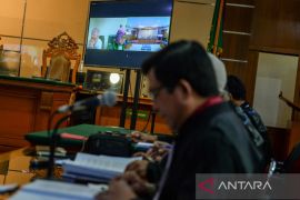 Sidang pledoi Sudrajad Dimyati