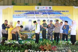 Desa dan Kelurahan di Kotabaru resmi menjadi kampung keluarga berkualitas.