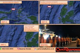 Seorang ABK  kewarganegaraan asing hilang di perairan Ternate