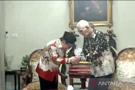 Muhaimim Iskandar kunjungi Wakil Presiden Ke-6 RI Try Sutrisno