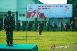 Korem 042/Gapu Gelar Upacara Hari Kebangkitan Nasional