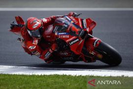 Pebalap Ducati Francesco Bagnaia tetap hadapi MotoGP Italia meski alami cedera