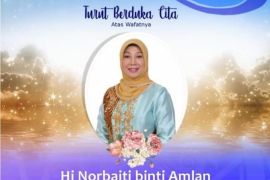 Istri Gubernur Kaltim Norbaiti Isran meninggal dunia